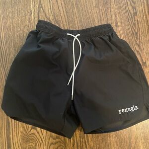 YoungLA black shorts
